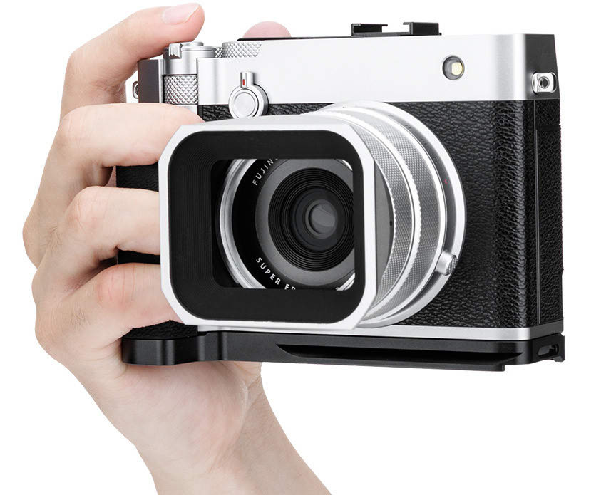 L-образная рукоятка для Fujifilm GFX100RF (чёрный цвет)