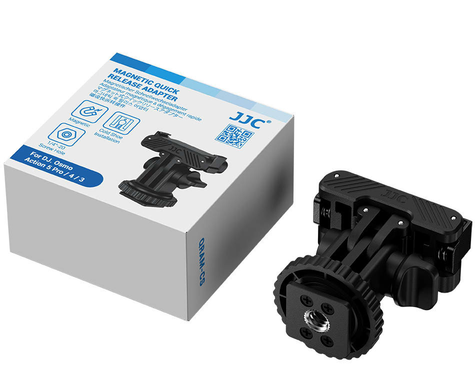 Магнитный быстросъёмный адаптер для DJI Osmo Action 5 Pro / 4 / 3 с креплением в холодный башмак