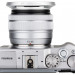 Бленда для Fujifilm XC 15-45mm F3.5-5.6 OIS PZ серебристая