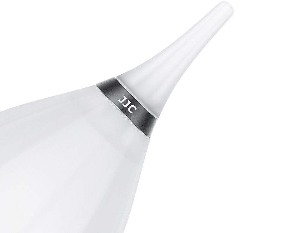 Груша воздушная для оптики с двумя клапанами, мягким соплом и ремешком (прозрачный цвет)