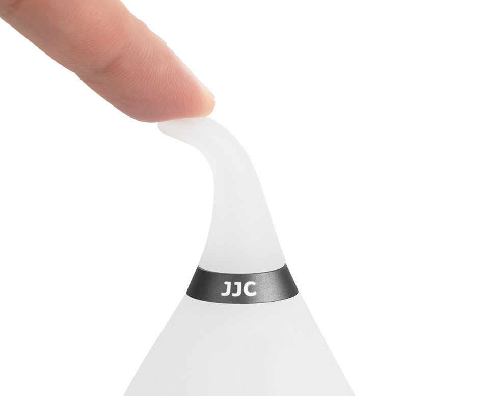 Груша воздушная для оптики с двумя клапанами, мягким соплом и ремешком (прозрачный цвет)