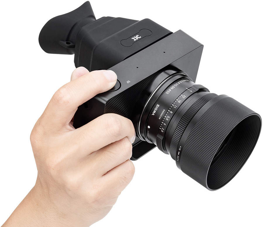 Съёмный видоискатель для ЖК-экрана Sigma BF с увеличением 300% (чёрный цвет)