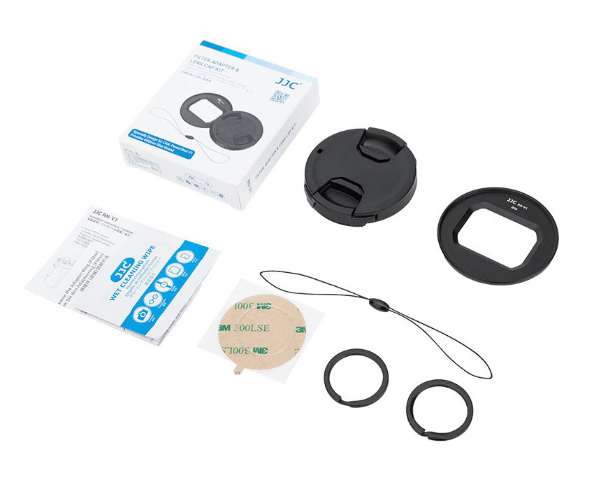 Переходное кольцо для Canon Powershot V1 на 58 мм с крышкой