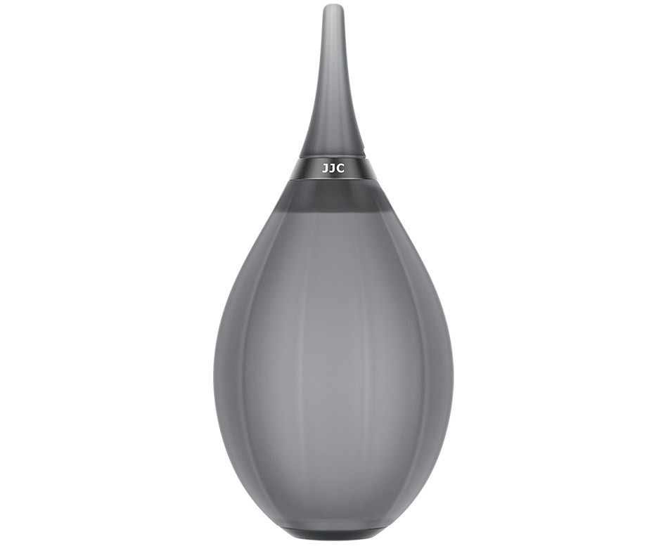 Груша воздушная для оптики с двумя клапанами, мягким соплом и ремешком (прозрачный чёрный)