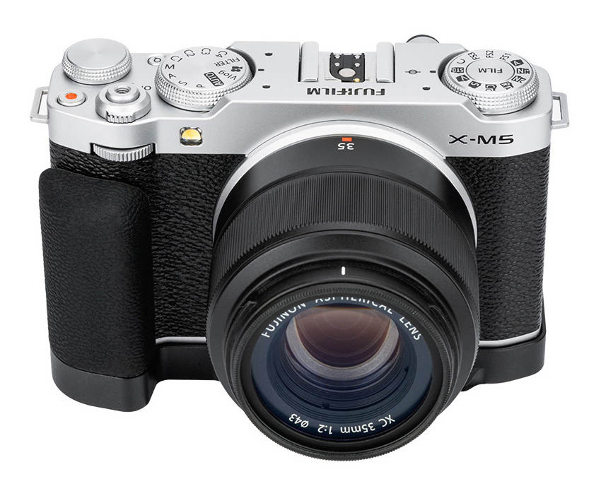 L-образная рукоятка для Fujifilm X-M5 (чёрный цвет)