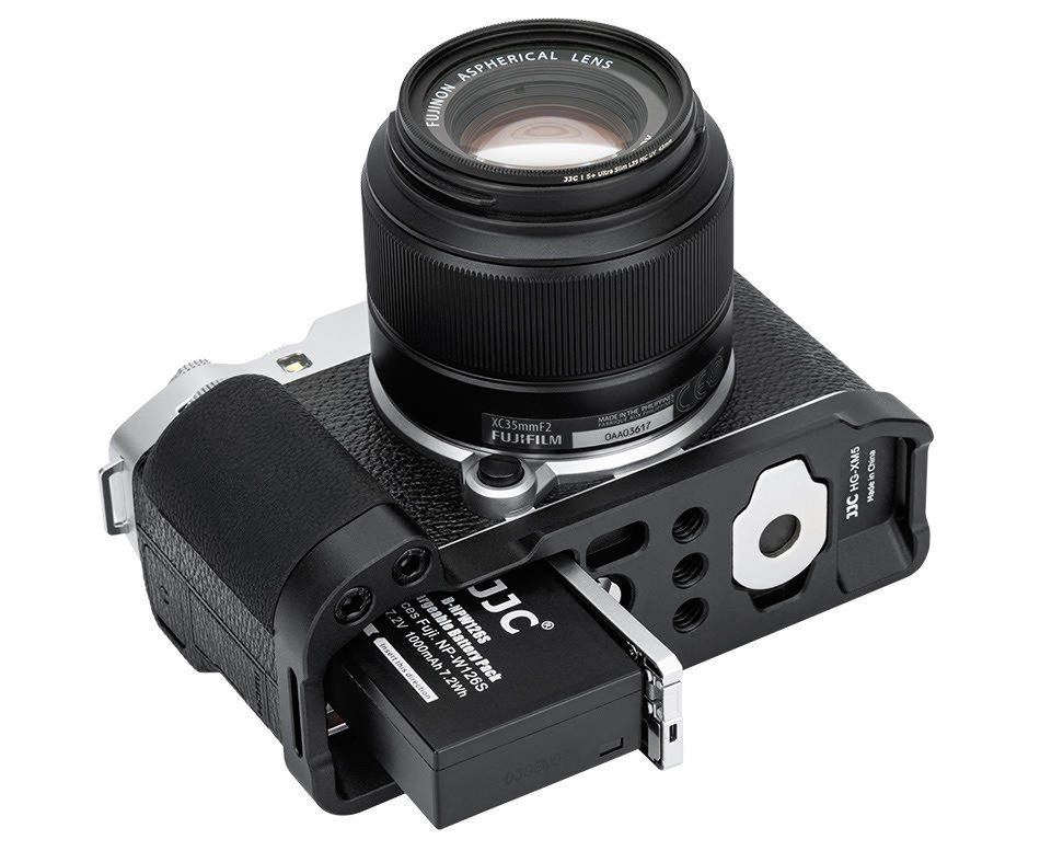 L-образная рукоятка для Fujifilm X-M5 (чёрный цвет)