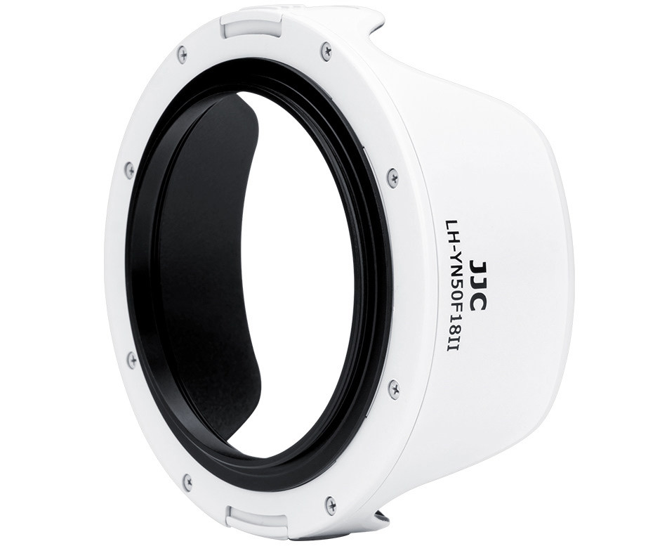 Бленда JJC LH-YN50F18II WHITE для Yongnuo YN 50mm f/1.8 II белая