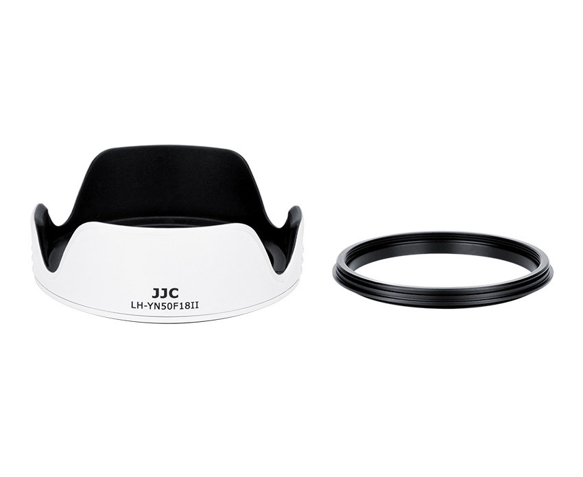 Бленда JJC LH-YN50F18II WHITE для Yongnuo YN 50mm f/1.8 II белая