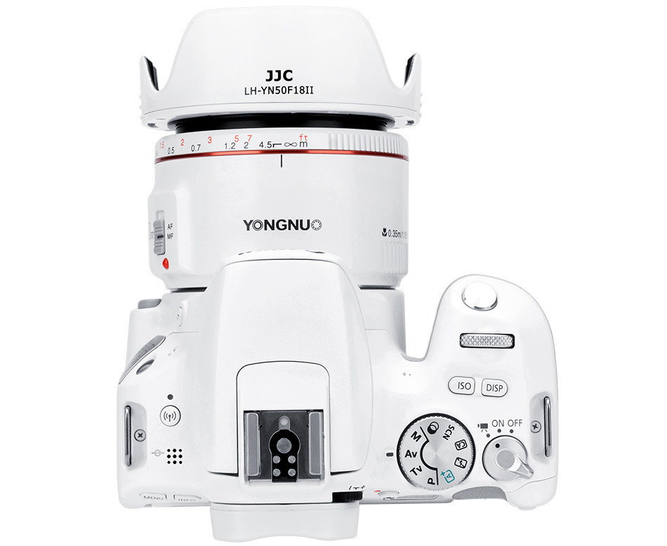 Бленда JJC LH-YN50F18II WHITE для Yongnuo YN 50mm f/1.8 II белая