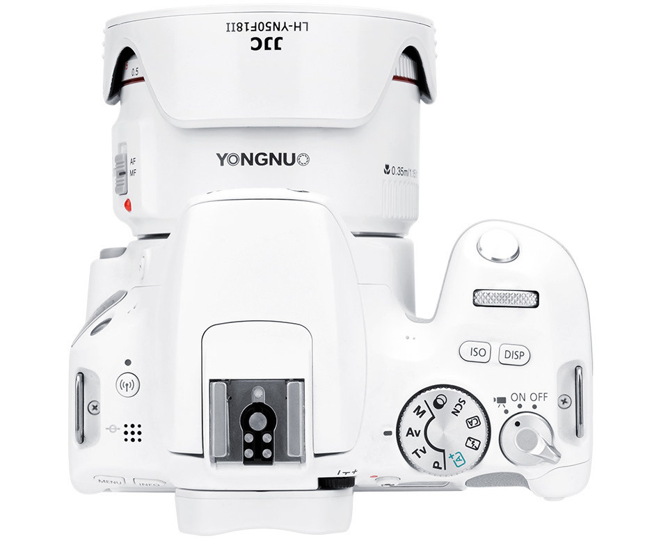 Бленда JJC LH-YN50F18II WHITE для Yongnuo YN 50mm f/1.8 II белая