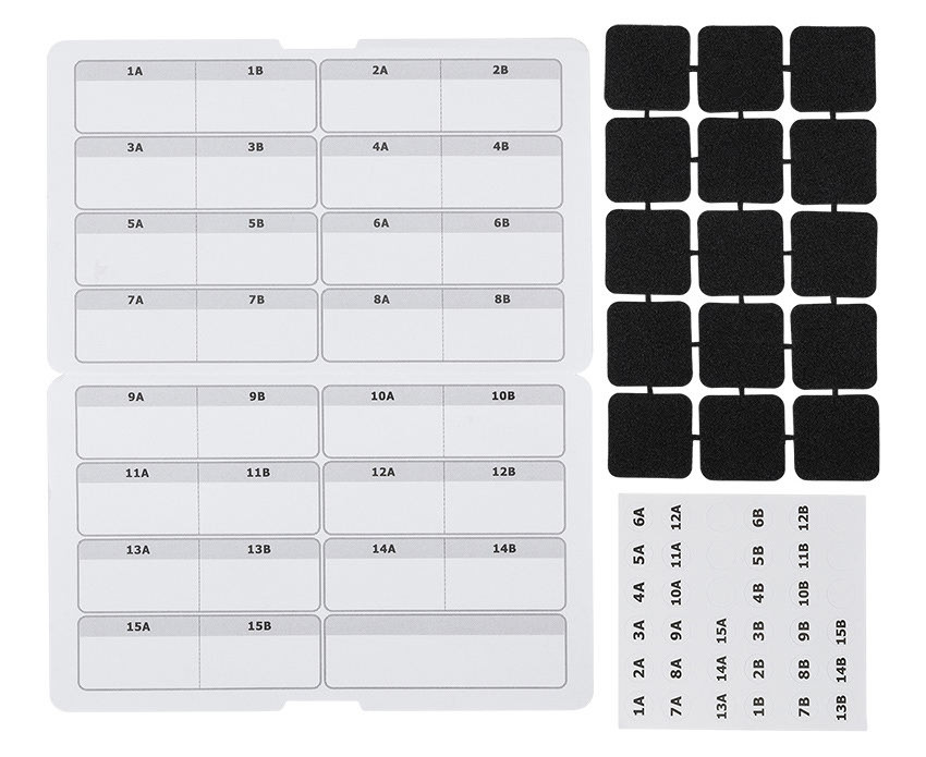 Защитный бокс на пятнадцать SSD M.2 2280 / 2260 / 2242 / 2230 накопителей