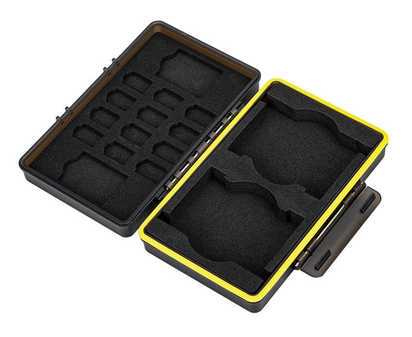 Бокс на два аккумулятора Insta360 X4 / X3 и карт памяти SD / MicroSD