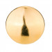 Мягкая спусковая кнопка безрезьбовая (тёмное золото) округлая