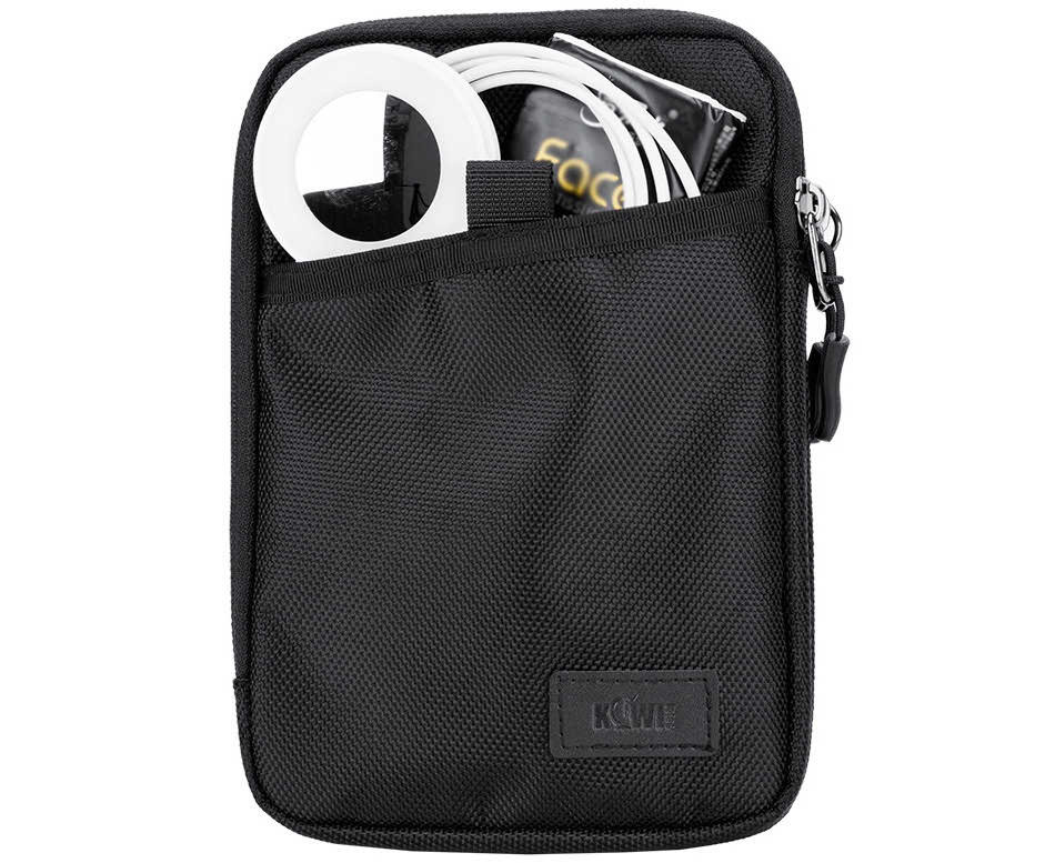 Сумка-чехол для смартфона и пауэрбанка (чёрный цвет)