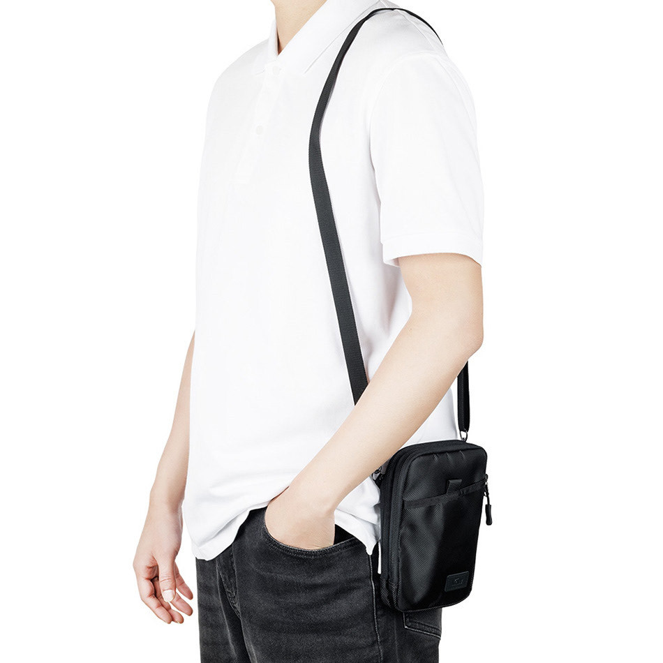 Сумка-чехол для смартфона и пауэрбанка (чёрный цвет)