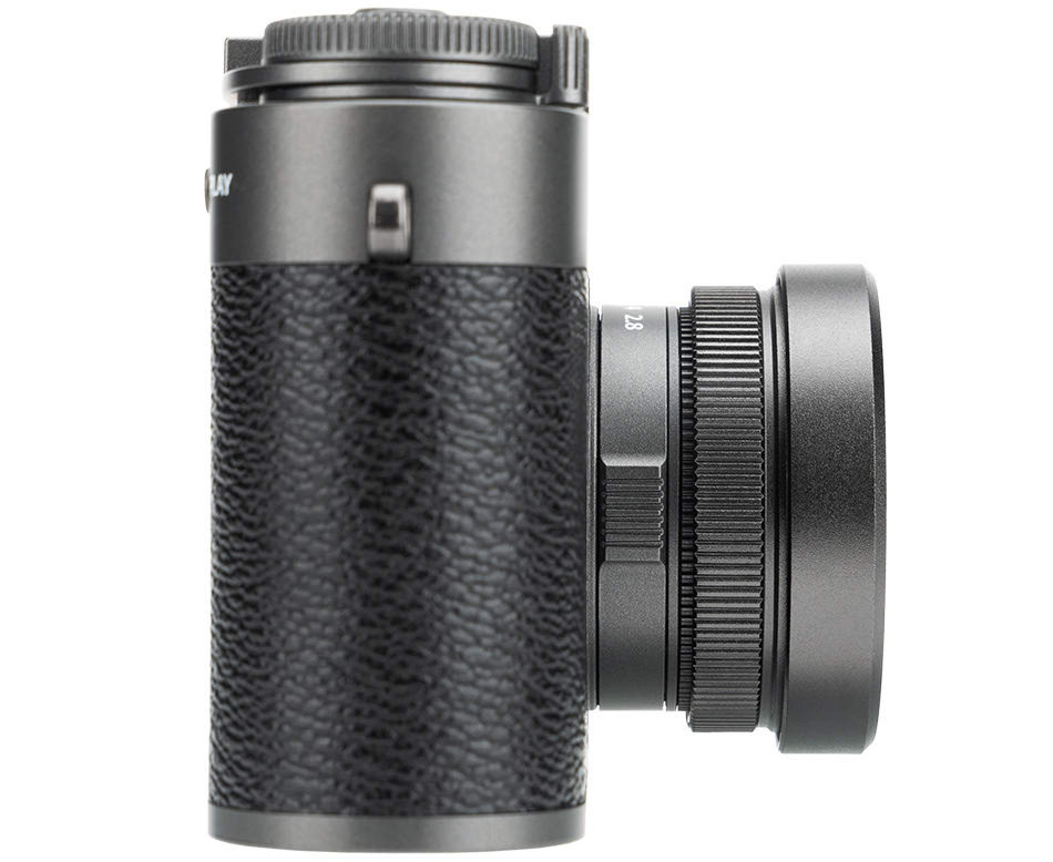 Бленда квадратная с крышкой для Fujifilm X Half (тёмно-серый цвет)