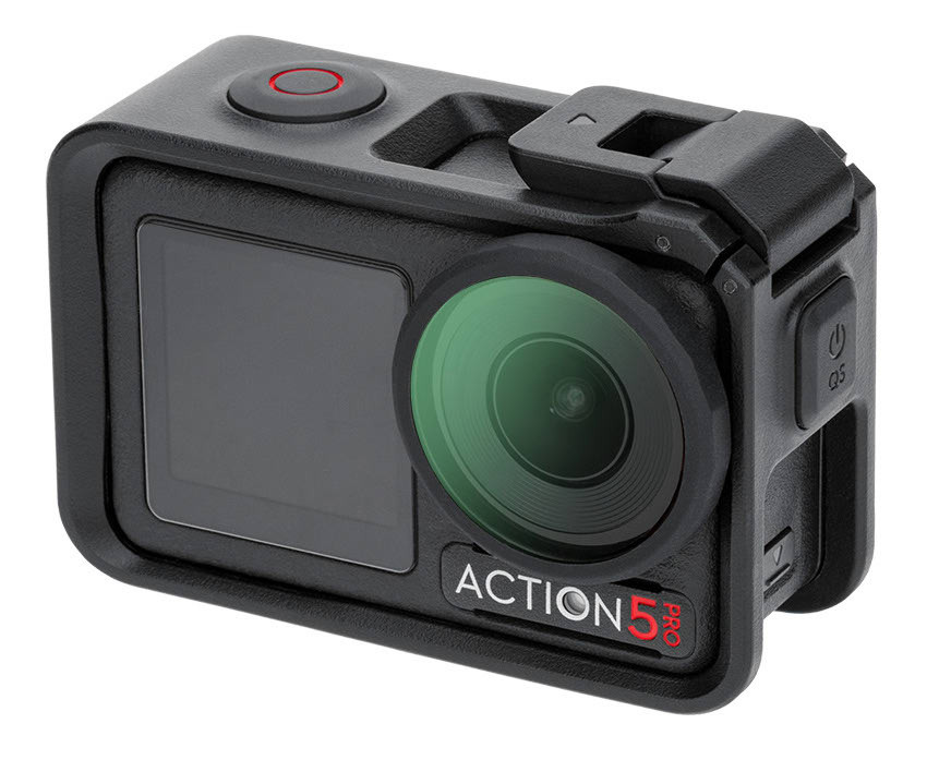 Ультрафиолетовый светофильтр для DJI Osmo Action 4 / Action 5 Pro с крышкой