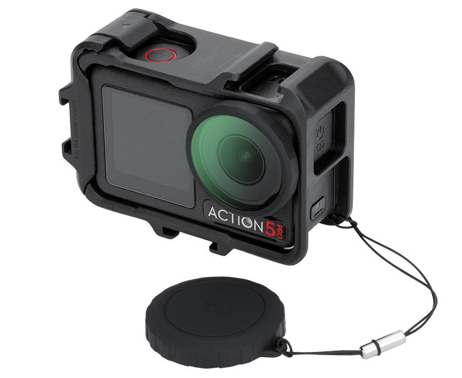 Ультрафиолетовый светофильтр для DJI Osmo Action 4 / Action 5 Pro с крышкой