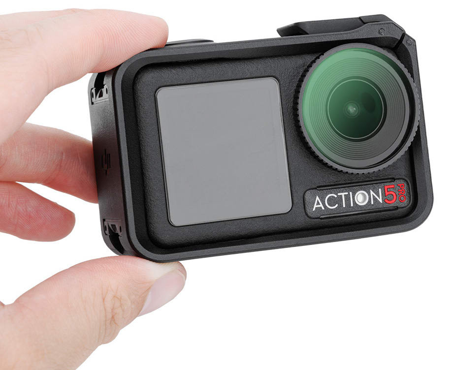 Ультрафиолетовый светофильтр для DJI Osmo Action 4 / Action 5 Pro с крышкой