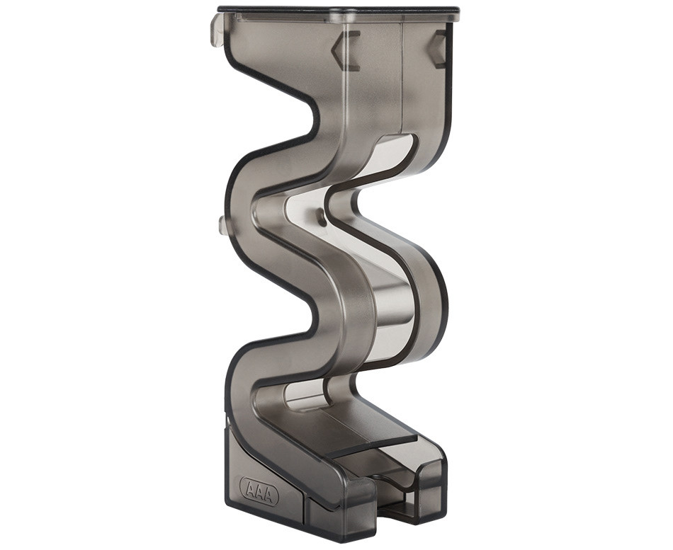 Стойка лестница для хранения AAA батареек и аккумуляторов с тестером уровня заряда
