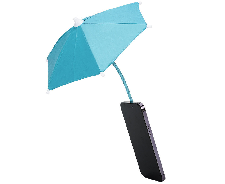 MagSafe зонтик для смартфона (диаметр 25 см), синий цвет