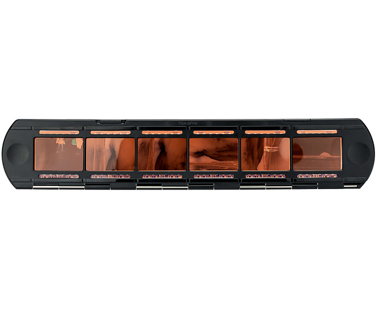 Держатель на шесть 35 мм кадров плёнки для LED адаптера оцифровки