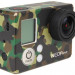 Защитная пленка для камер GoPro 3/3+ (зеленый хаки)